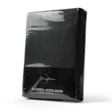 Premium Velvet Fitted Sheet | Black | Single 90 x 200cm (L) x 30cm (D) - The Bedding & Blankets Store