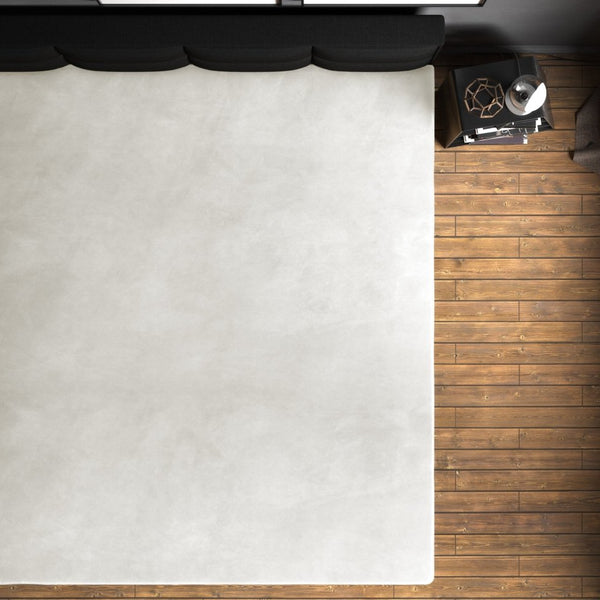 Premium Velvet Fitted Sheet | Cream | Single 90 x 200cm (L) x 30cm (D) - The Bedding & Blankets Store