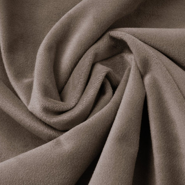 Premium Velvet Fitted Sheet | Taupe | Single 90 x 200cm (L) x 30cm (D) - The Bedding & Blankets Store