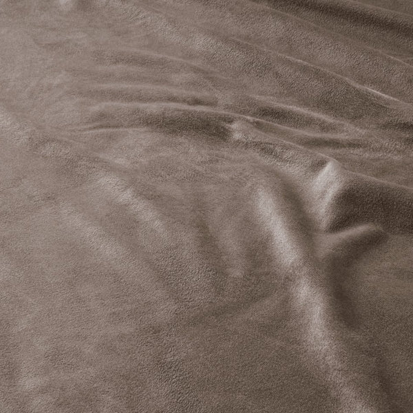 Premium Velvet Fitted Sheet | Taupe | Single 90 x 200cm (L) x 30cm (D) - The Bedding & Blankets Store