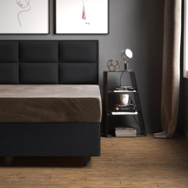 Premium Velvet Fitted Sheet | Taupe | Single 90 x 200cm (L) x 30cm (D) - The Bedding & Blankets Store