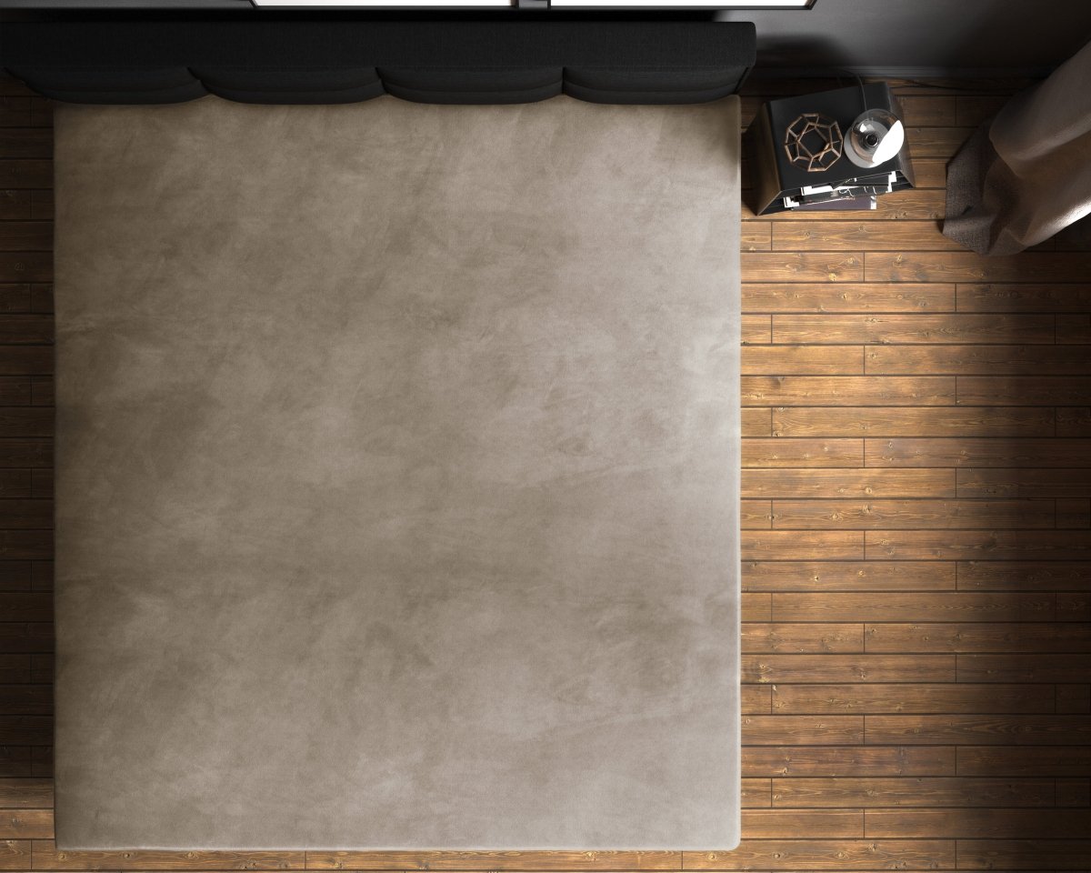 Premium Velvet Fitted Sheet | Taupe/Grey | Single 90 x 200cm (L) x 30cm (D) - The Bedding & Blankets Store