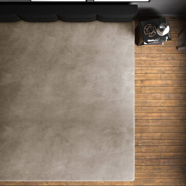 Premium Velvet Fitted Sheet | Taupe/Grey | Single 90 x 200cm (L) x 30cm (D) - The Bedding & Blankets Store