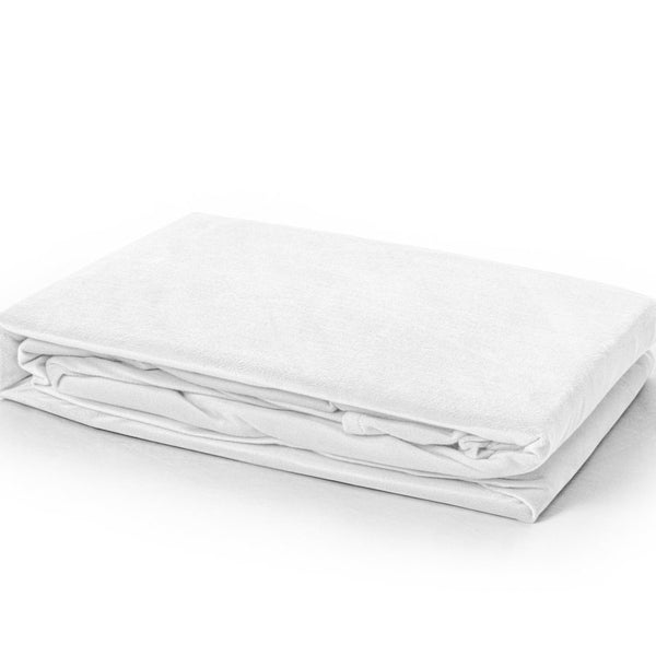 Premium Velvet Fitted Sheet | White | Single 90 x 200cm (L) x 30cm (D) - The Bedding & Blankets Store