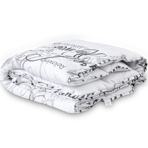 Royal Luxury All - in - One Lazy Duvet | White | Single - 140cm (W) x 200cm (L) - The Bedding & Blankets Store