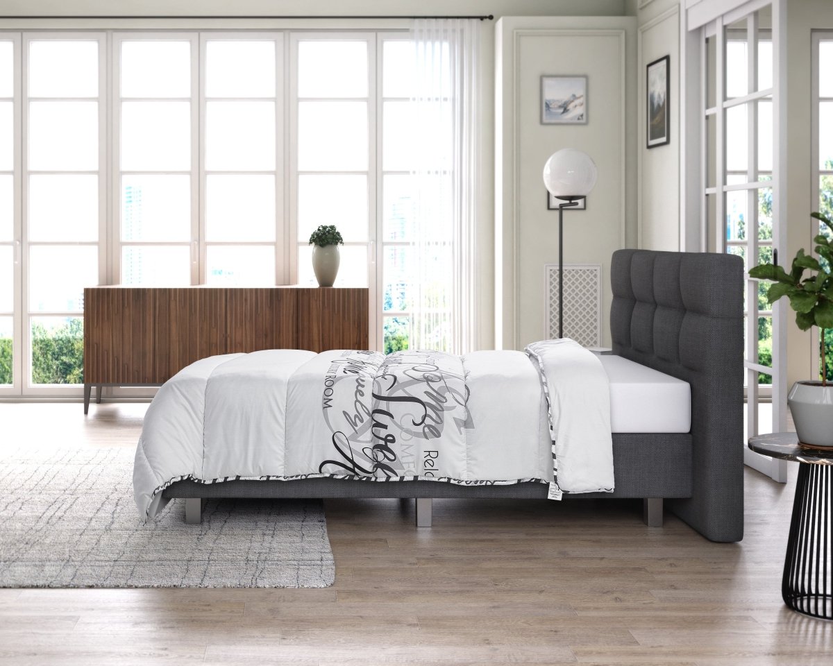 Royal Luxury All - in - One Lazy Duvet | White | Single - 140cm (W) x 200cm (L) - The Bedding & Blankets Store