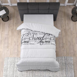 Royal Luxury All - in - One Lazy Duvet | White | Single - 140cm (W) x 200cm (L) - The Bedding & Blankets Store