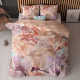 Super Soft Microfibre Duvet Cover Set Alda | Pink | Single - 140cm (W) x 220cm (L) - The Bedding & Blankets Store
