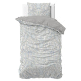 Super Soft Microfibre Duvet Cover Set Cherine | Grey | Single - 140cm (W) x 220cm (L) - The Bedding & Blankets Store