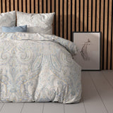 Super Soft Microfibre Duvet Cover Set Cherine | Grey | Single - 140cm (W) x 220cm (L) - The Bedding & Blankets Store