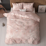 Super Soft Microfibre Duvet Cover Set Dory | Pink | Single - 140cm (W) x 220cm (L) - The Bedding & Blankets Store