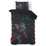 Super Soft Microfibre Duvet Cover Set Elodie | Black | Single - 140cm (W) x 220cm (L) - The Bedding & Blankets Store