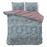 Super Soft Microfibre Duvet Cover Set Giselle | Blue | Single - 140cm (W) x 220cm (L) - The Bedding & Blankets Store