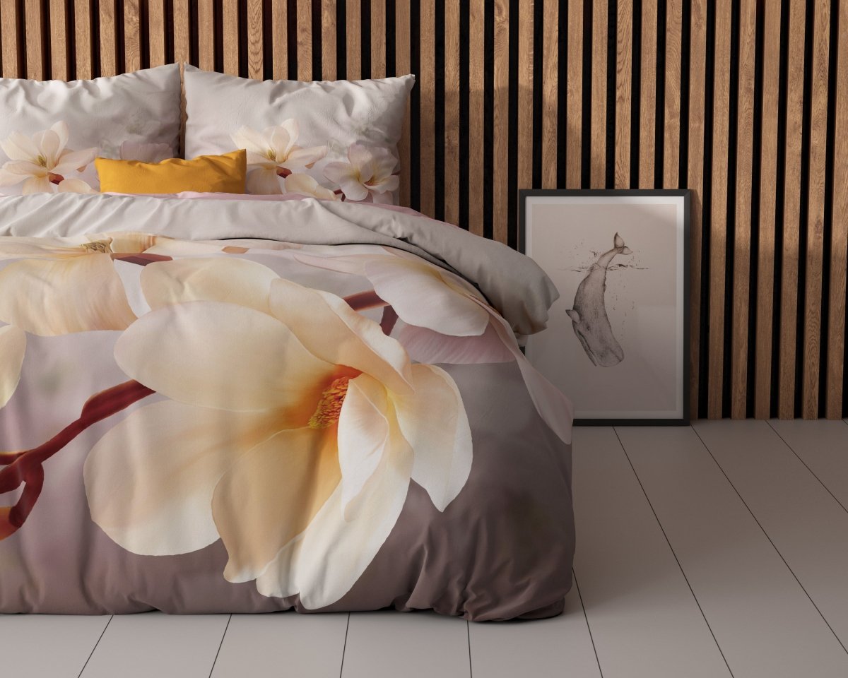 Super Soft Microfibre Duvet Cover Set Isaline | Multicolour | Single - 140cm (W) x 220cm (L) - The Bedding & Blankets Store