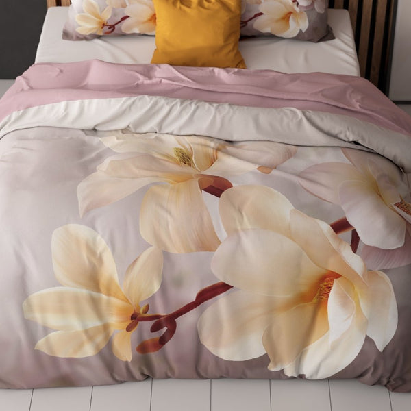 Super Soft Microfibre Duvet Cover Set Isaline | Multicolour | Single - 140cm (W) x 220cm (L) - The Bedding & Blankets Store