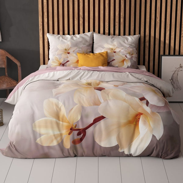 Super Soft Microfibre Duvet Cover Set Isaline | Multicolour | Single - 140cm (W) x 220cm (L) - The Bedding & Blankets Store