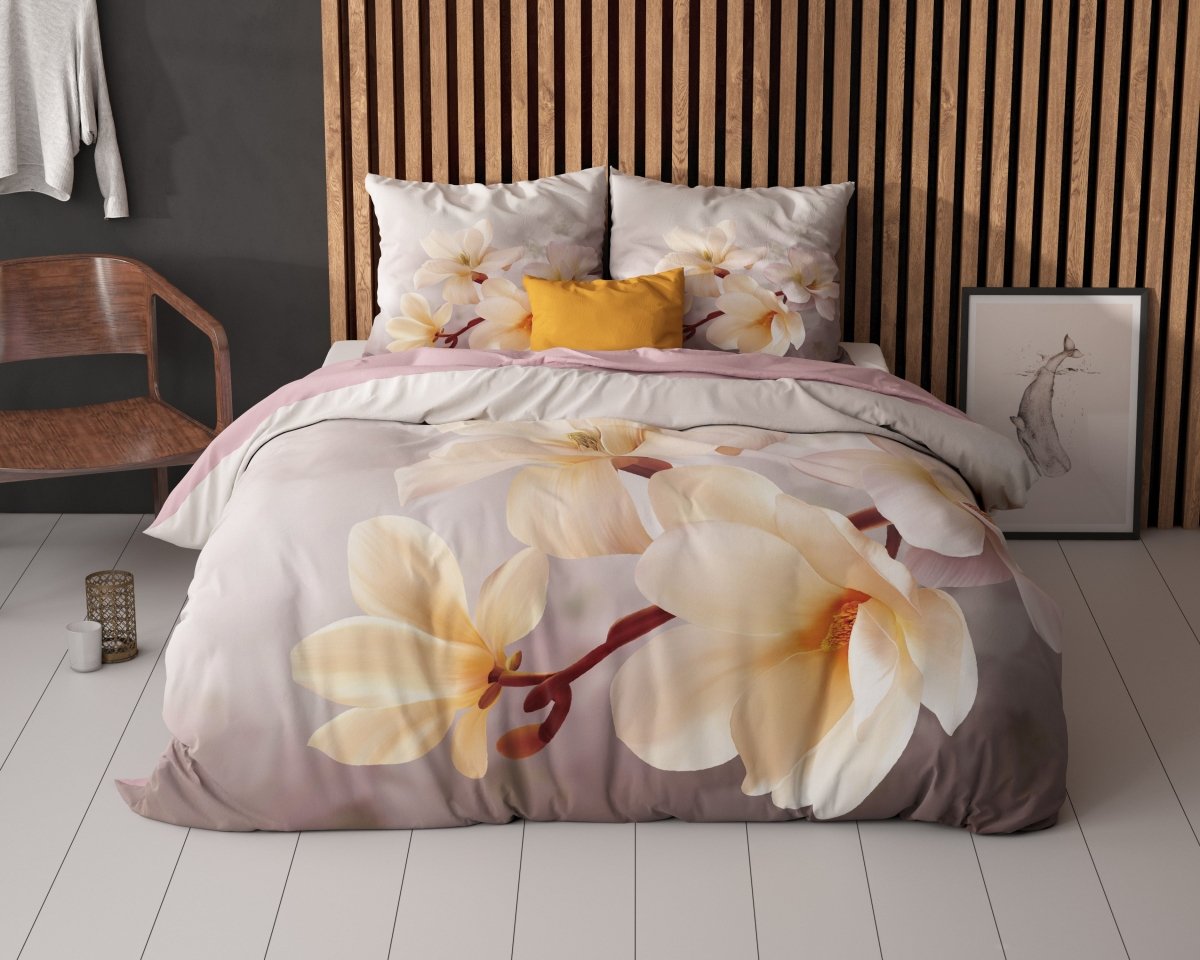 Super Soft Microfibre Duvet Cover Set Isaline | Multicolour | Single - 140cm (W) x 220cm (L) - The Bedding & Blankets Store