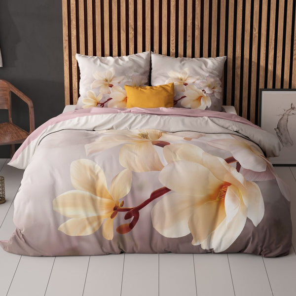 Super Soft Microfibre Duvet Cover Set Isaline | Multicolour | Single - 140cm (W) x 220cm (L) - The Bedding & Blankets Store