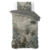 Super Soft Microfibre Duvet Cover Set Macy | Green | Single - 140cm (W) x 220cm (L) - The Bedding & Blankets Store
