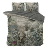Super Soft Microfibre Duvet Cover Set Macy | Green | Single - 140cm (W) x 220cm (L) - The Bedding & Blankets Store