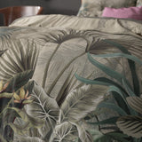Super Soft Microfibre Duvet Cover Set Macy | Green | Single - 140cm (W) x 220cm (L) - The Bedding & Blankets Store