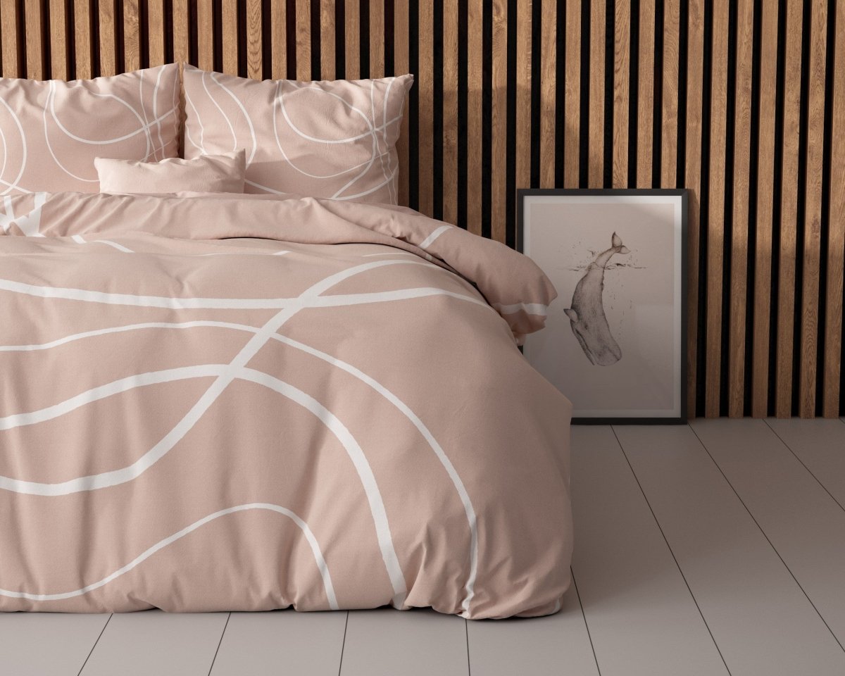 Super Soft Microfibre Duvet Cover Set Mahila | Pink | Single - 140cm (W) x 220cm (L) - The Bedding & Blankets Store
