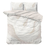 Super Soft Microfibre Duvet Cover Set Meesie | Sand | Single - 140cm (W) x 220cm (L) - The Bedding & Blankets Store