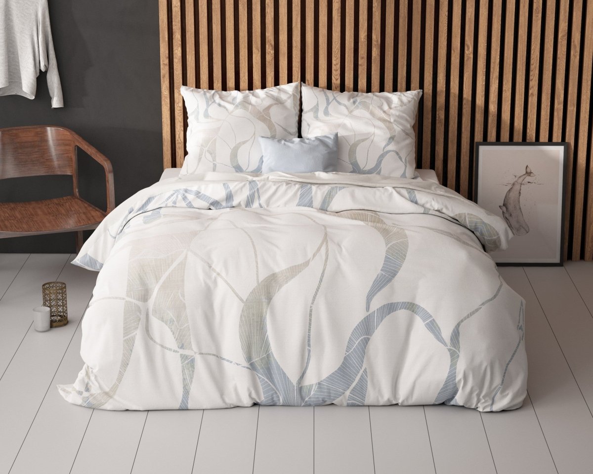Super Soft Microfibre Duvet Cover Set Mouse | Blue | Single - 140cm (W) x 220cm (L) - The Bedding & Blankets Store