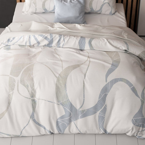 Super Soft Microfibre Duvet Cover Set Mouse | Blue | Single - 140cm (W) x 220cm (L) - The Bedding & Blankets Store