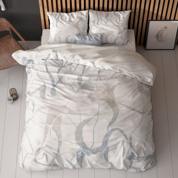 Super Soft Microfibre Duvet Cover Set Mouse | Blue | Single - 140cm (W) x 220cm (L) - The Bedding & Blankets Store