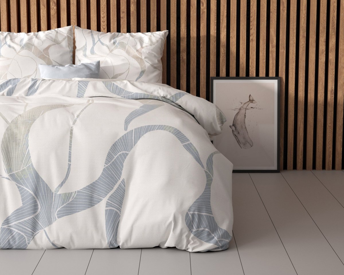 Super Soft Microfibre Duvet Cover Set Mouse | Blue | Single - 140cm (W) x 220cm (L) - The Bedding & Blankets Store