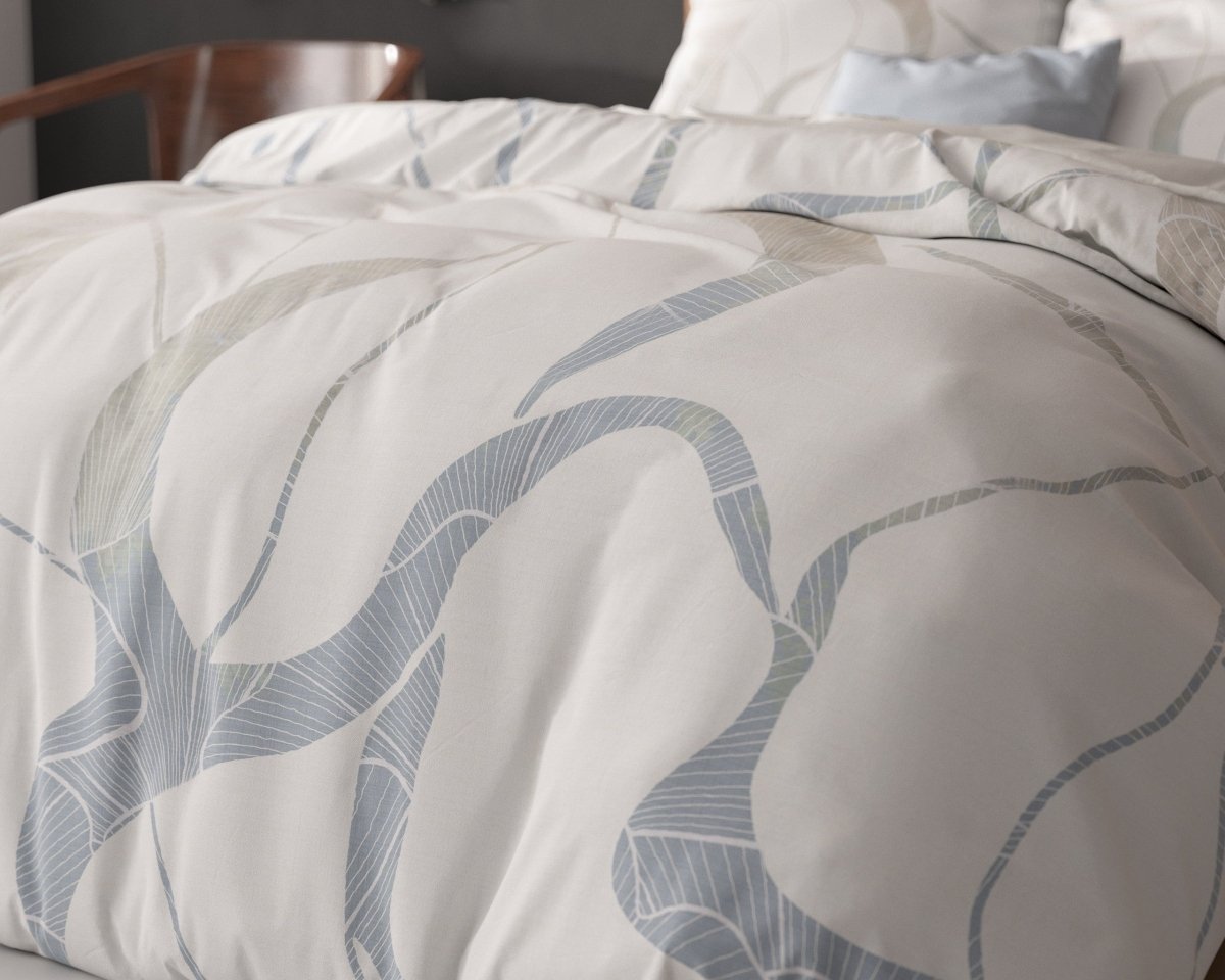 Super Soft Microfibre Duvet Cover Set Mouse | Blue | Single - 140cm (W) x 220cm (L) - The Bedding & Blankets Store