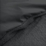 Teddy Fleece Duvet Cover Set Teddy | Grey Anthracite | Single - 140cm (W) x 220cm (L) - The Bedding & Blankets Store