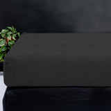 Teddy Fleece Fitted Sheet | Anthracite Grey | Single 90 x 200cm (L) x 30cm (D) - The Bedding & Blankets Store