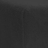 Teddy Fleece Fitted Sheet | Anthracite Grey | Single 90 x 200cm (L) x 30cm (D) - The Bedding & Blankets Store