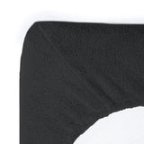 Teddy Fleece Fitted Sheet | Anthracite Grey | Single 90 x 200cm (L) x 30cm (D) - The Bedding & Blankets Store