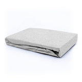 Teddy Fleece Fitted Sheet | Grey | Single 90 x 200cm (L) x 30cm (D) - The Bedding & Blankets Store