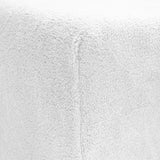 Teddy Fleece Fitted Sheet | White | Single 90 x 200cm (L) x 30cm (D) - The Bedding & Blankets Store