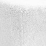 Teddy Fleece Fitted Sheet | White | Single 90 x 200cm (L) x 30cm (D) - The Bedding & Blankets Store