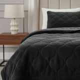Teddy Fleece Lazy Duvet Teddy | Black | King - 240cm (W) x 200cm (L) - The Bedding & Blankets Store