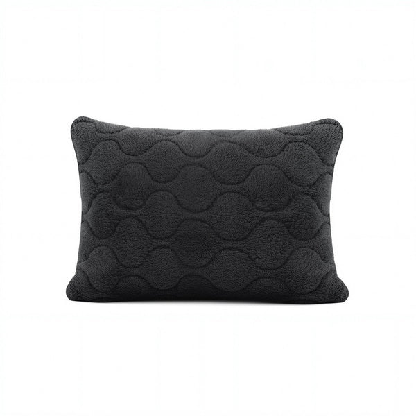 Teddy Fleece Lazy Duvet Teddy | Black | King - 240cm (W) x 200cm (L) - The Bedding & Blankets Store