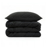 Teddy Fleece Lazy Duvet Teddy | Black | King - 240cm (W) x 200cm (L) - The Bedding & Blankets Store
