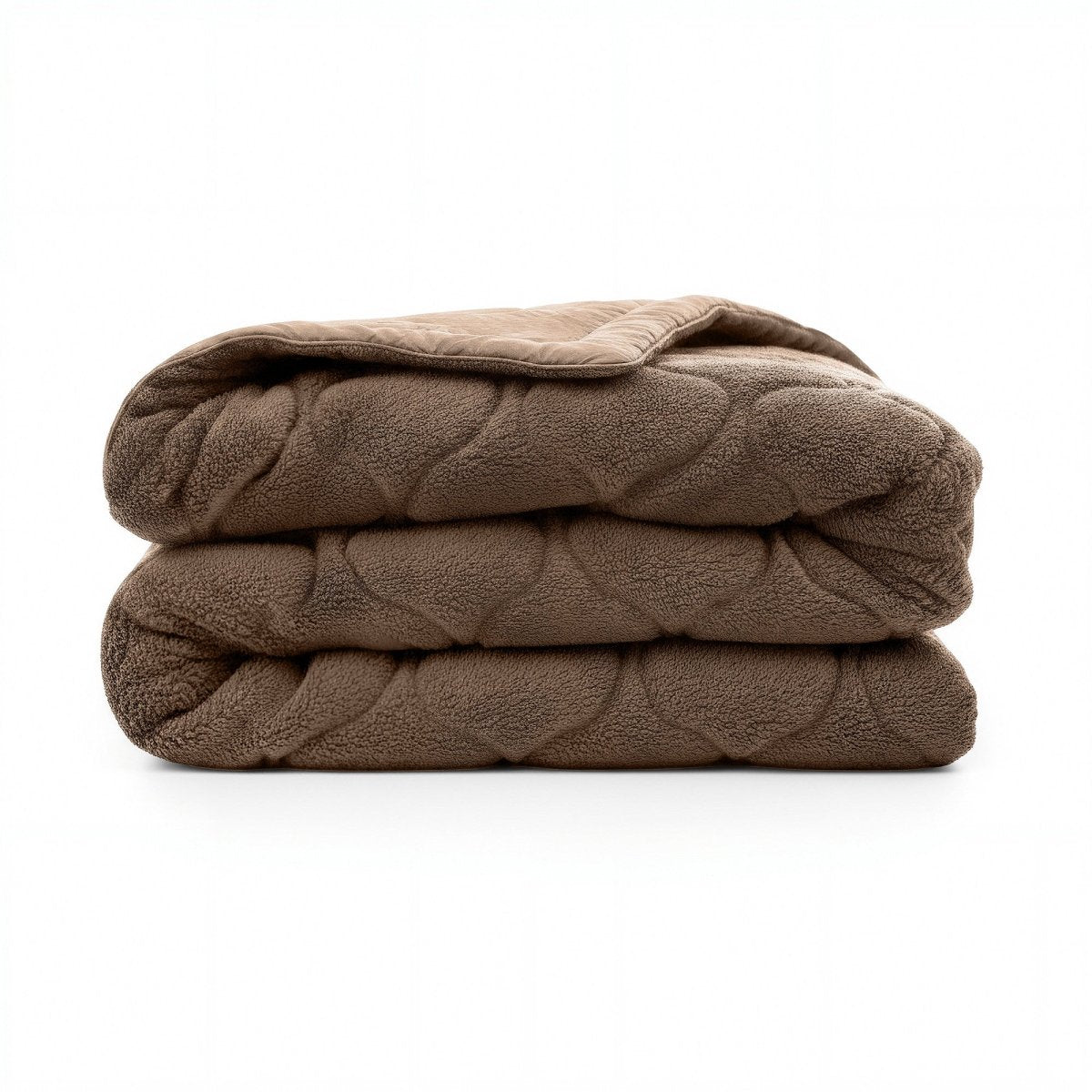 Teddy Fleece Lazy Duvet Teddy | Brown | King - 240cm (W) x 200cm (L) - The Bedding & Blankets Store