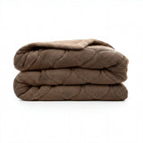 Teddy Fleece Lazy Duvet Teddy | Brown | King - 240cm (W) x 200cm (L) - The Bedding & Blankets Store