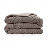 Teddy Fleece Lazy Duvet Teddy | Grey | King - 240cm (W) x 200cm (L) - The Bedding & Blankets Store