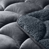Teddy & Velvet Coverless Duvet | Anthracite | Single - 140cm (W) x 200cm (L) - The Bedding & Blankets Store