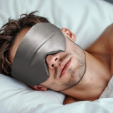 Ultra - Soft Deep Sleep Mask | Anthracite Grey | 68cm x 12cm - The Bedding & Blankets Store