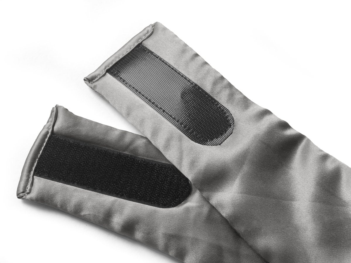 Ultra - Soft Deep Sleep Mask | Anthracite Grey | 68cm x 12cm - The Bedding & Blankets Store