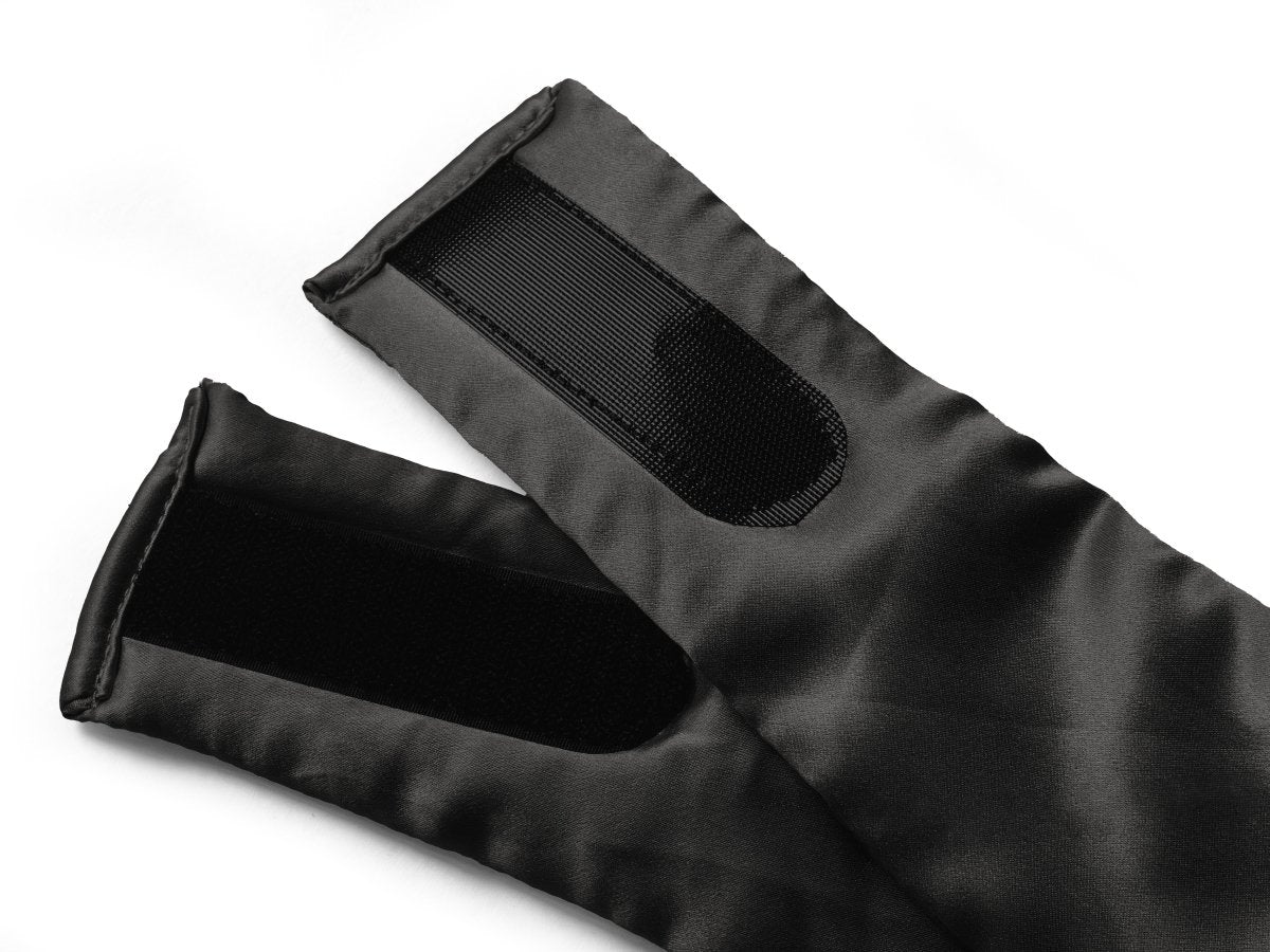 Ultra - Soft Deep Sleep Mask | Black | 68cm x 12cm - The Bedding & Blankets Store