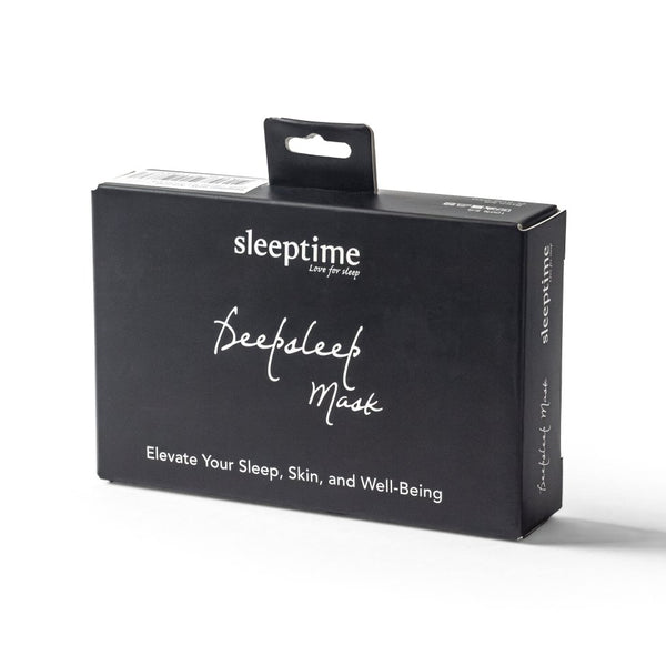 Ultra - Soft Deep Sleep Mask | Black | 68cm x 12cm - The Bedding & Blankets Store